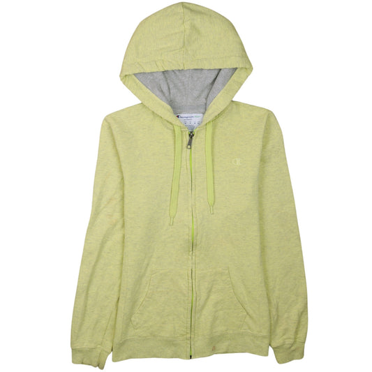 Champion Eco Women's Yellow Full Zip Hoodie Size M