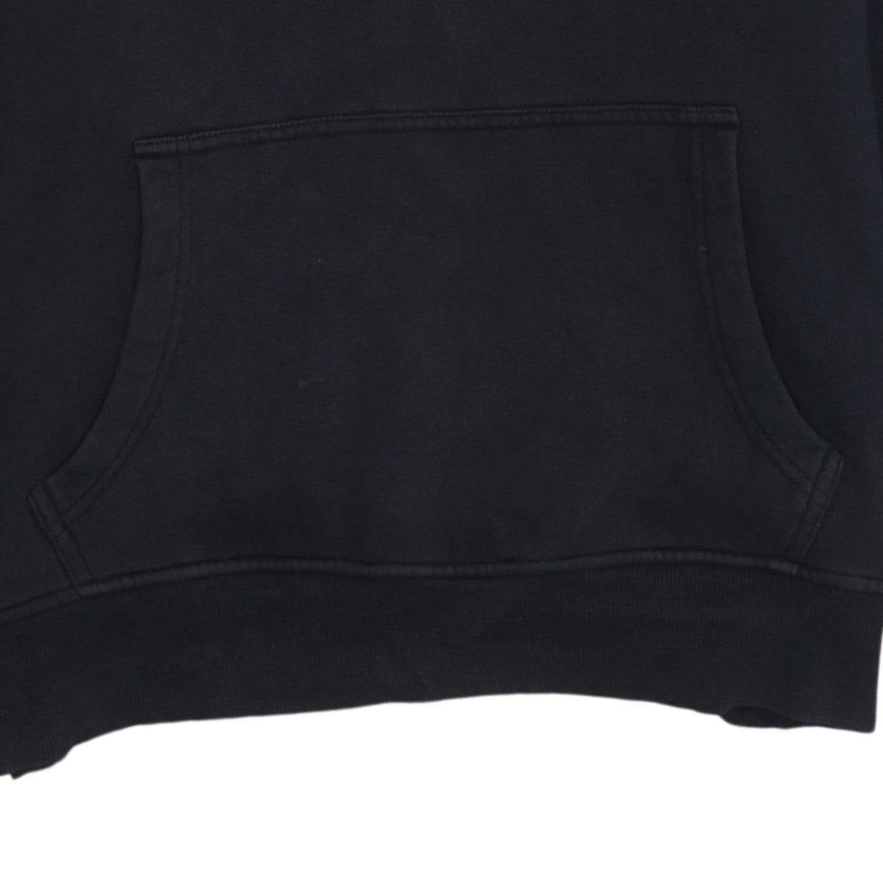 Timberland Men's Black Pullover Hoodie M Regular Fit Logo Outdoor