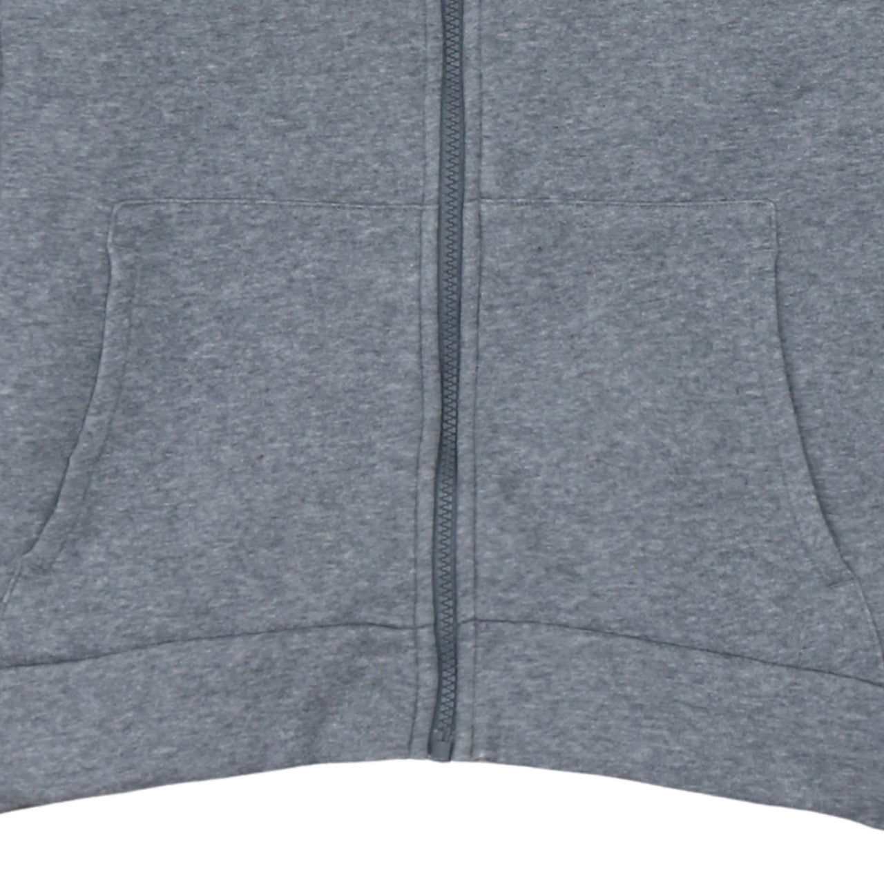 Nike Boys Grey Full Zip Hoodie L 146-156cm Cotton Blend