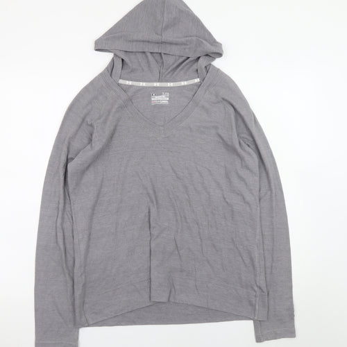 Under Armour Men's Grey XL Lightweight V-Neck Pullover Hoodie