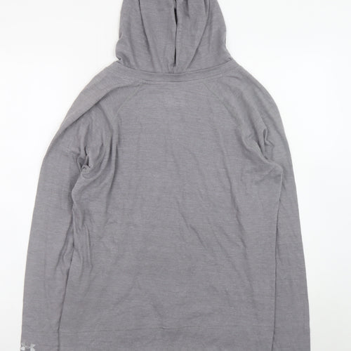 Under Armour Men's Grey XL Lightweight V-Neck Pullover Hoodie