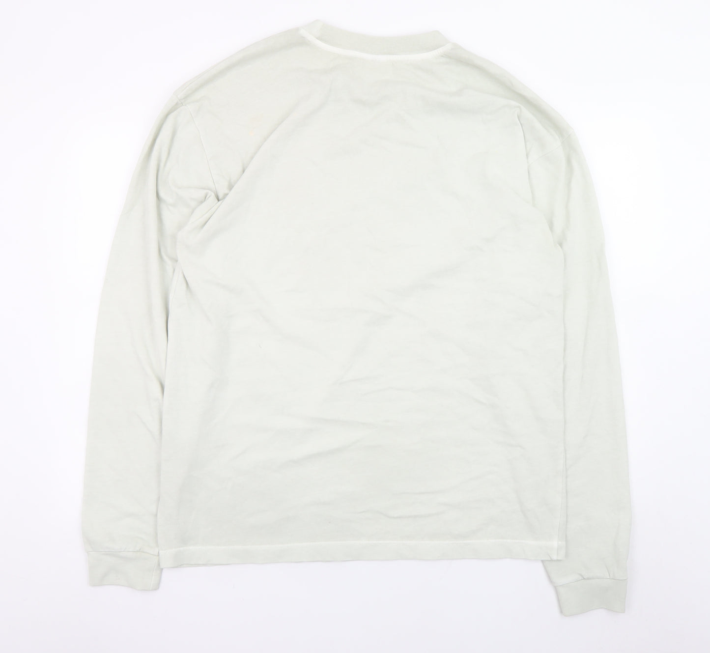 Bonds Mens Beige Crew Neck Long Sleeve Sweatshirt XL Cotton
