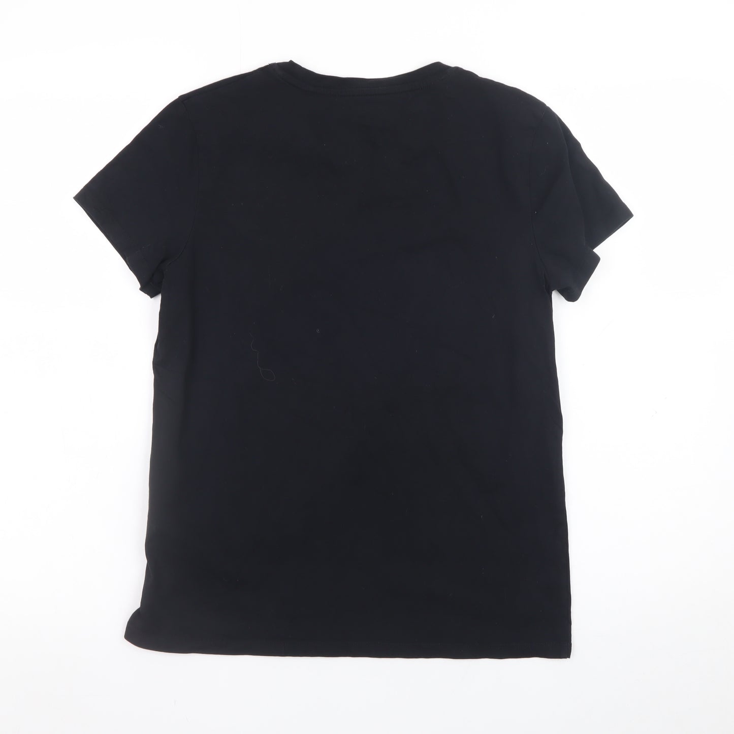 Levi's Women's Black Graphic T-Shirt Size S Short Sleeve Cotton