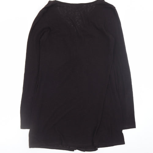 Phase Eight Women’s Black L A-Line V-Neck Jersey Dress