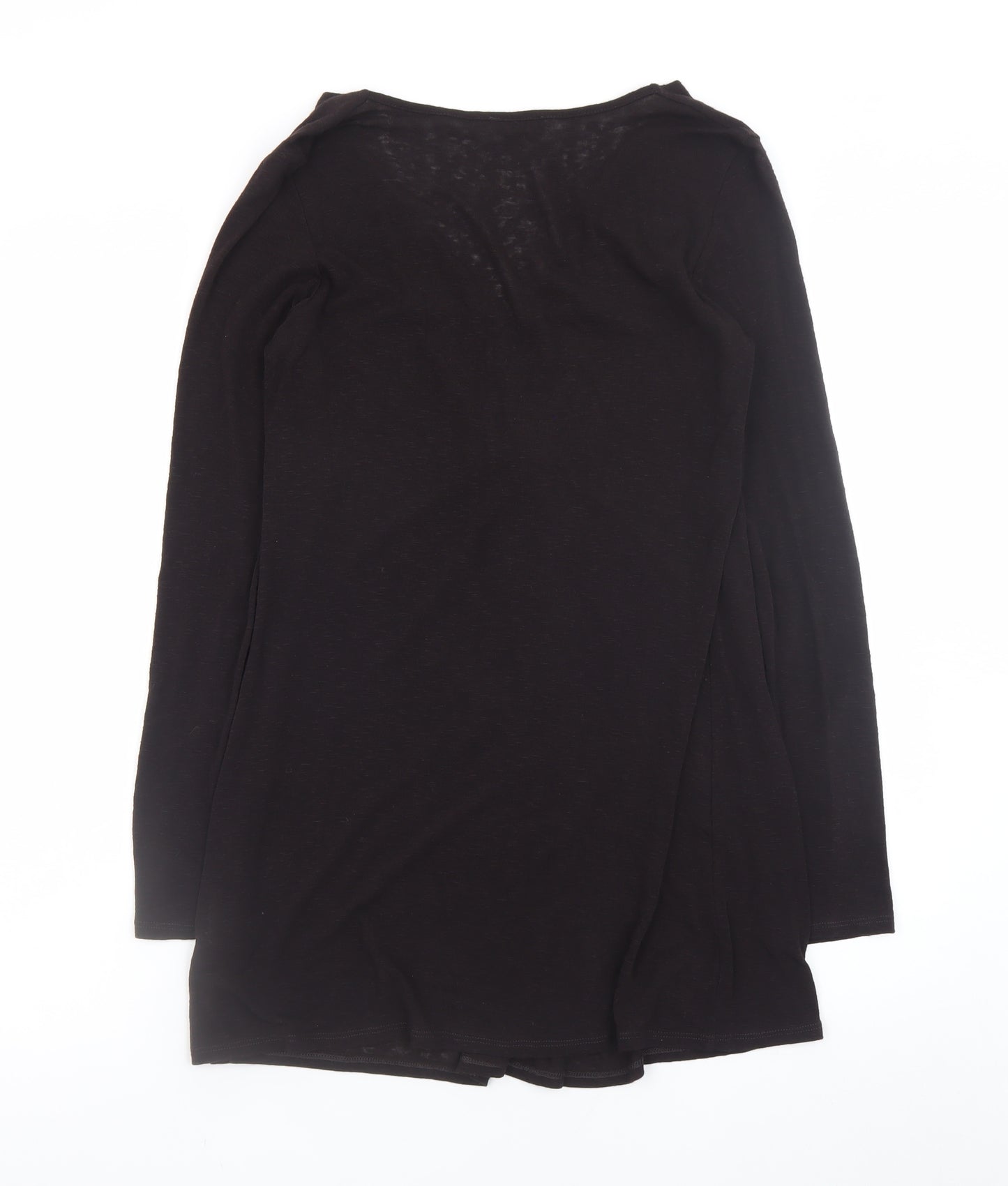 Phase Eight Women’s Black L A-Line V-Neck Jersey Dress