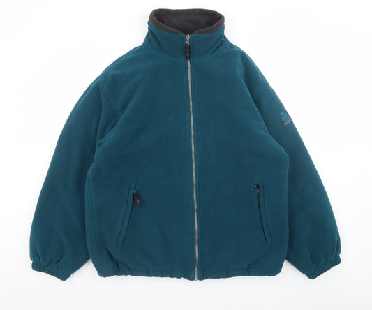 Wynster Men's Green XL Fleece Full Zip Outdoor Jacket