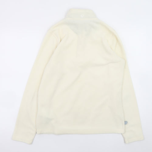 Regatta Women’s Beige 1/2 Zip Fleece Sweatshirt UK 12 Polyester
