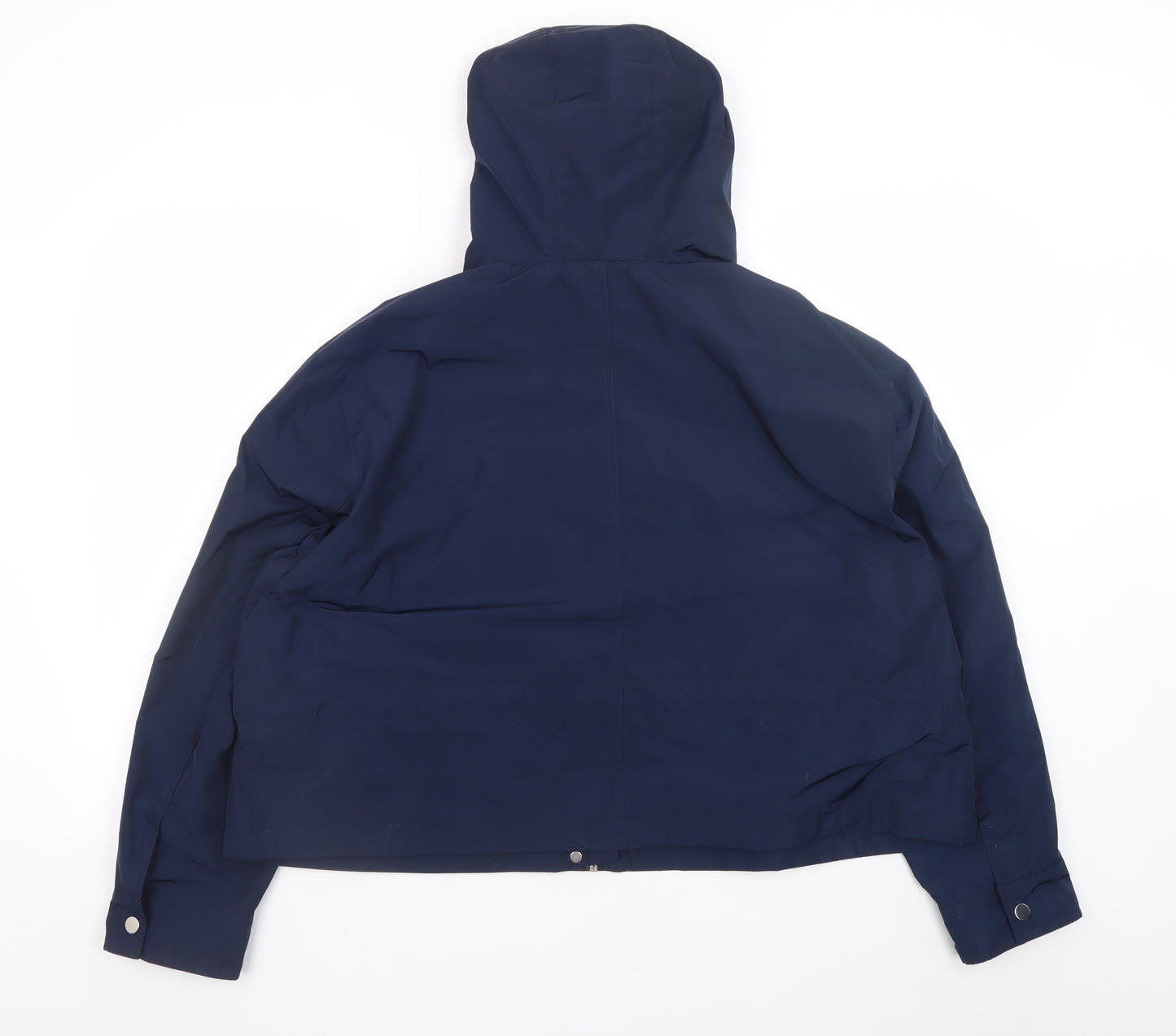 Marks and Spencer Women's Blue Hooded Anorak Jacket Size 18
