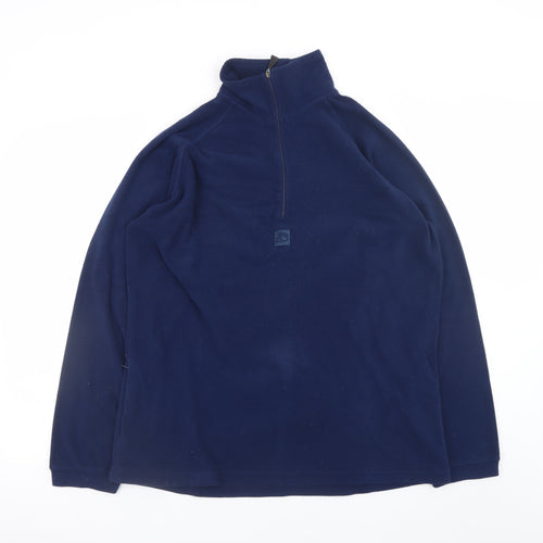 Craghoppers Men's Blue Fleece Half Zip Pullover Sweatshirt M