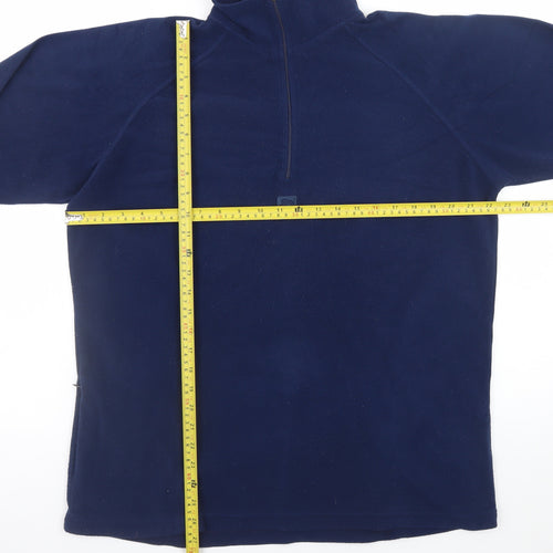 Craghoppers Men's Blue Fleece Half Zip Pullover Sweatshirt M