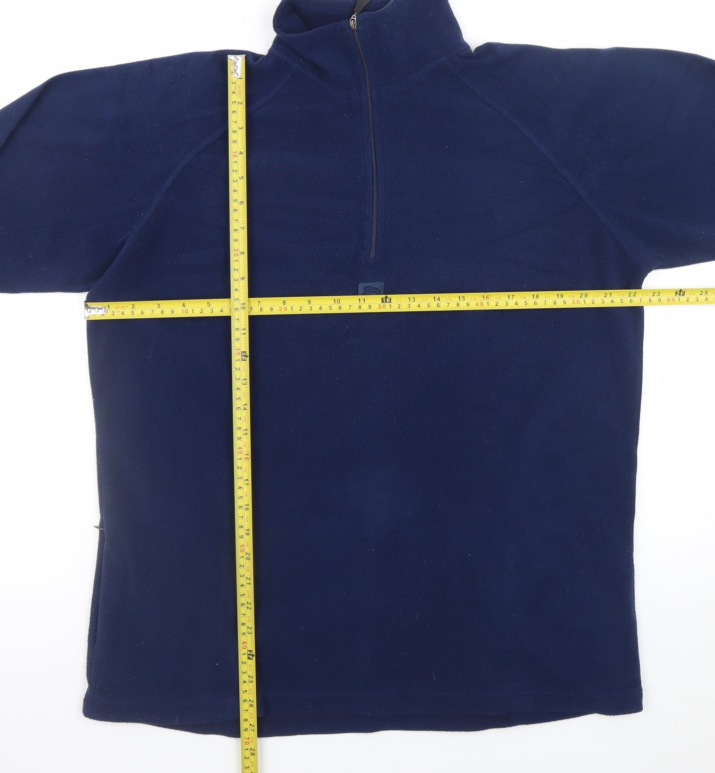 Craghoppers Men's Blue Fleece Half Zip Pullover Sweatshirt M