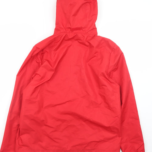Canterbury Men's Red L Waterproof Rugby Hooded Jacket