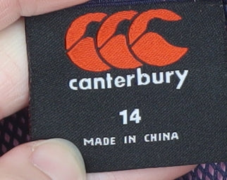 Canterbury Men's Red L Waterproof Rugby Hooded Jacket