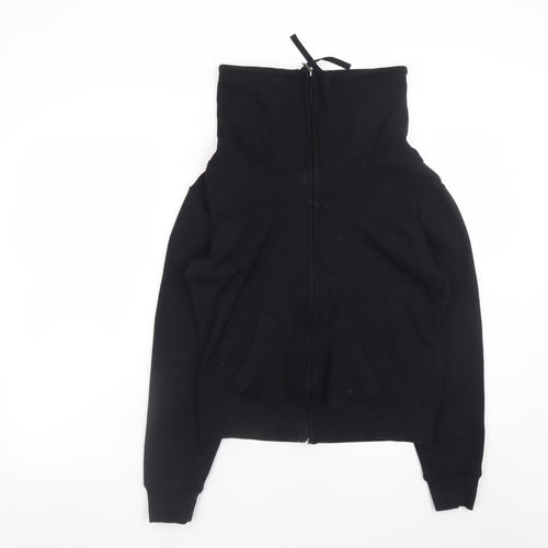 Marks and Spencer Women’s Black Zip-Up Short Jacket UK 12