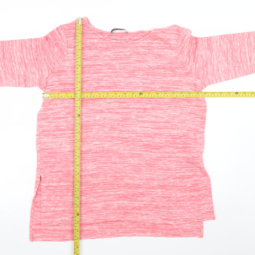 Marks and Spencer Women's Pink 3/4 Sleeve Jersey Top Size 14