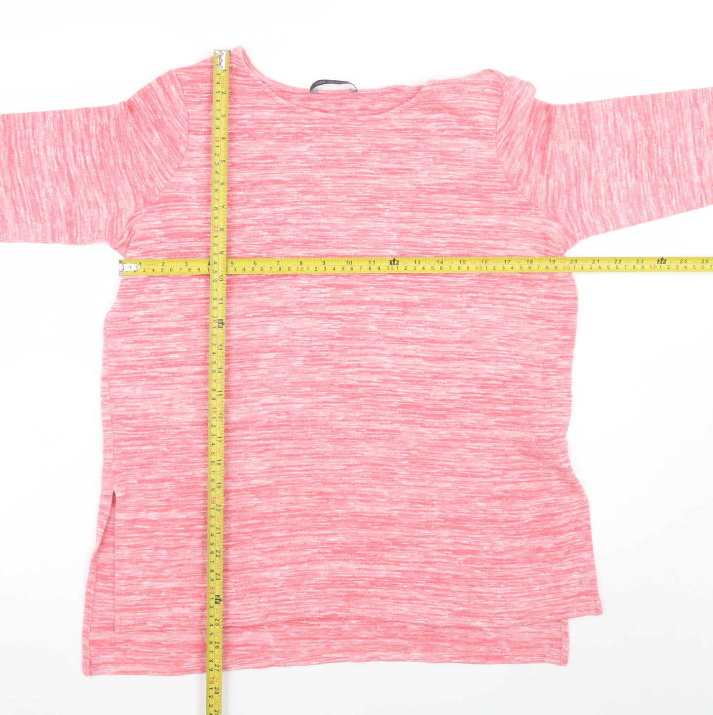 Marks and Spencer Women's Pink 3/4 Sleeve Jersey Top Size 14