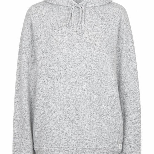 FatFace Women Grey Marl Relaxed Pullover Hoodie UK 8 Loungewear