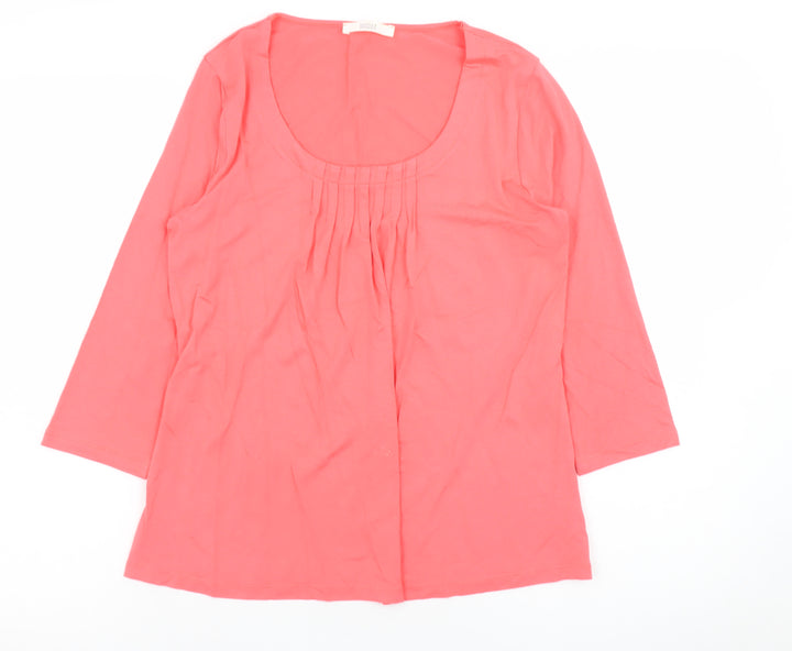 Marks & Spencer Women’s Pink 3/4 Sleeve Tunic Blouse UK 8