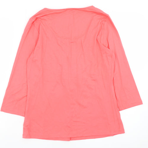 Marks & Spencer Women’s Pink 3/4 Sleeve Tunic Blouse UK 8