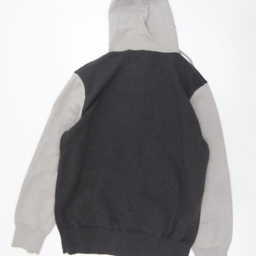 CHOIXX Women’s Grey Wool Blend Hooded Cardigan XL