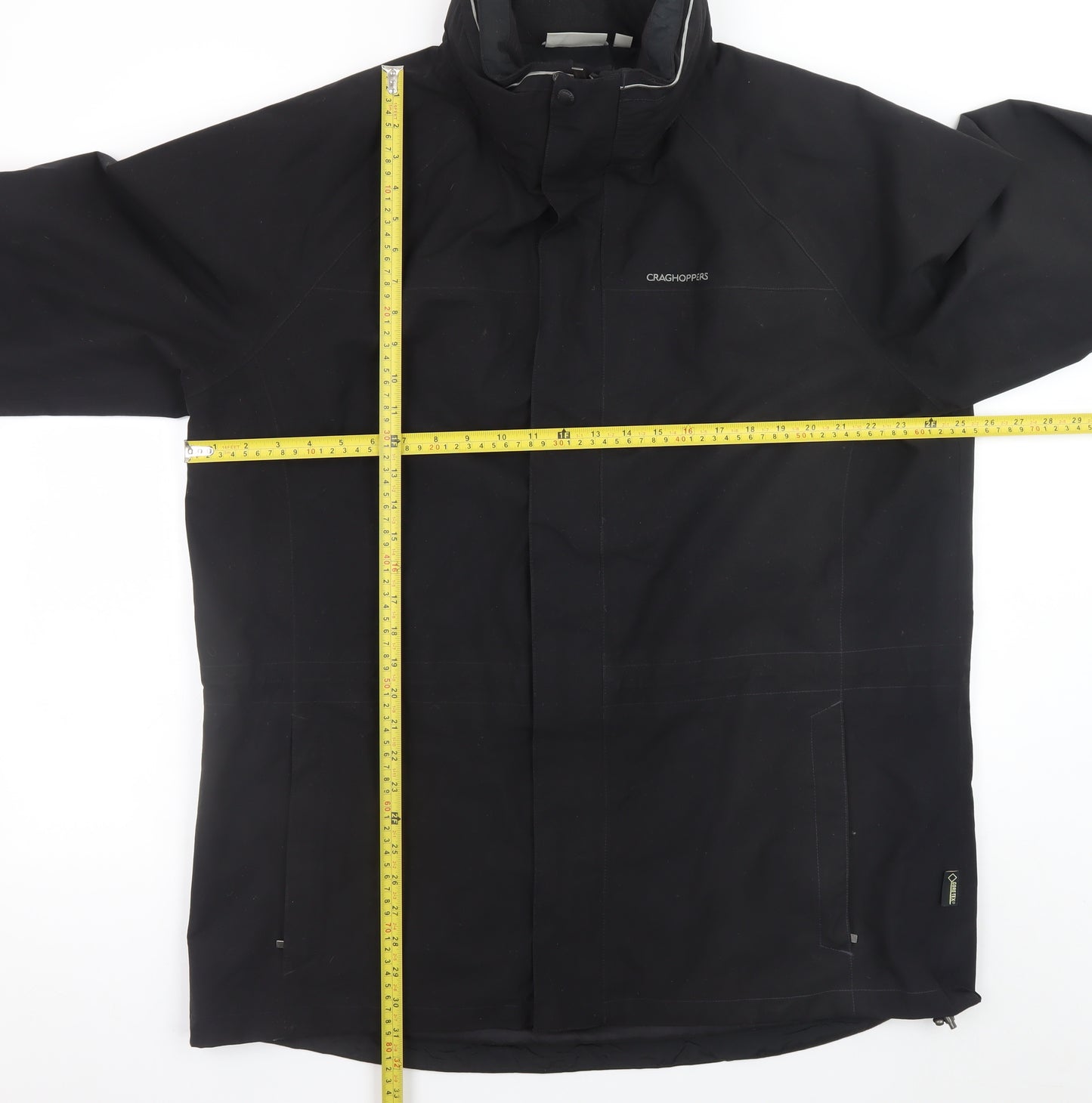 Craghoppers Men's Black 2XL Waterproof GORE-TEX Outdoor Jacket