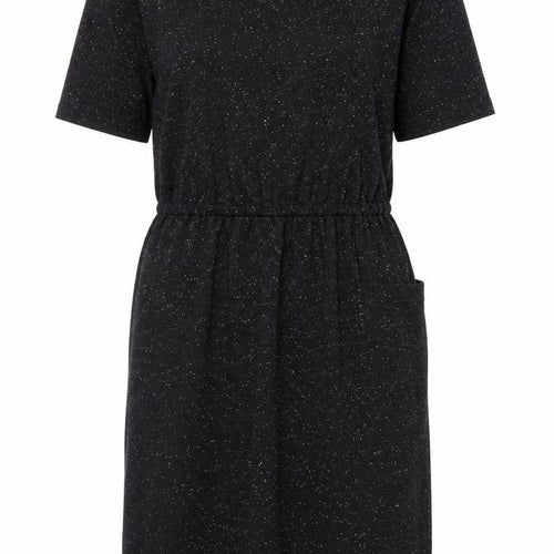 Jacqueline de Yong Womens Black XS Knee Length Shift Dress