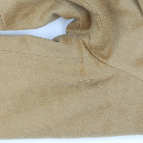 Hobbs Women Beige Wool Double-Breasted Blazer Jacket UK 10
