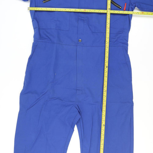 Trojan Men's Blue Workwear Cargo Trousers M Regular Fit