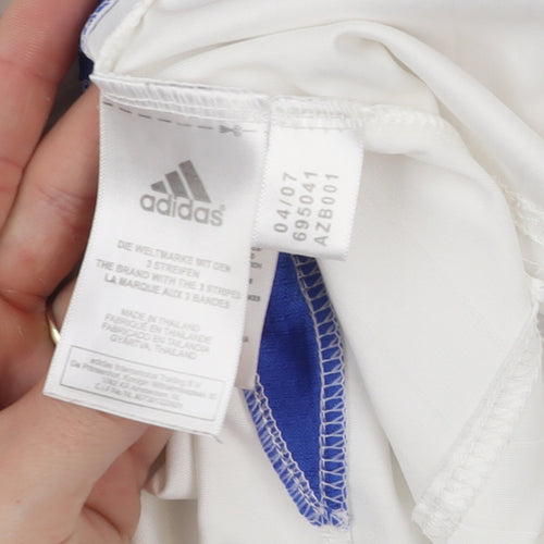 Adidas France 2006 Zidane #10 Men's White Home Football Shirt M