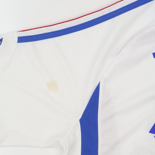 Adidas France 2006 Zidane #10 Men's White Home Football Shirt M