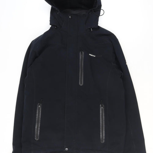 Northfinder Men's Black M Softshell Waterproof Hooded Parka Jacket