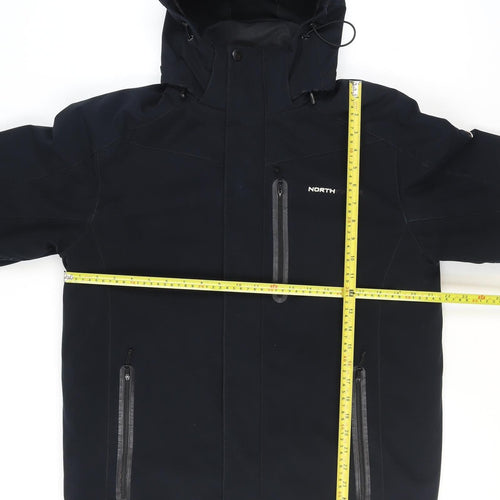 Northfinder Men's Black M Softshell Waterproof Hooded Parka Jacket
