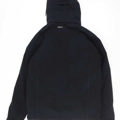 Northfinder Men's Black M Softshell Waterproof Hooded Parka Jacket