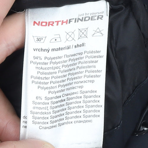 Northfinder Men's Black M Softshell Waterproof Hooded Parka Jacket