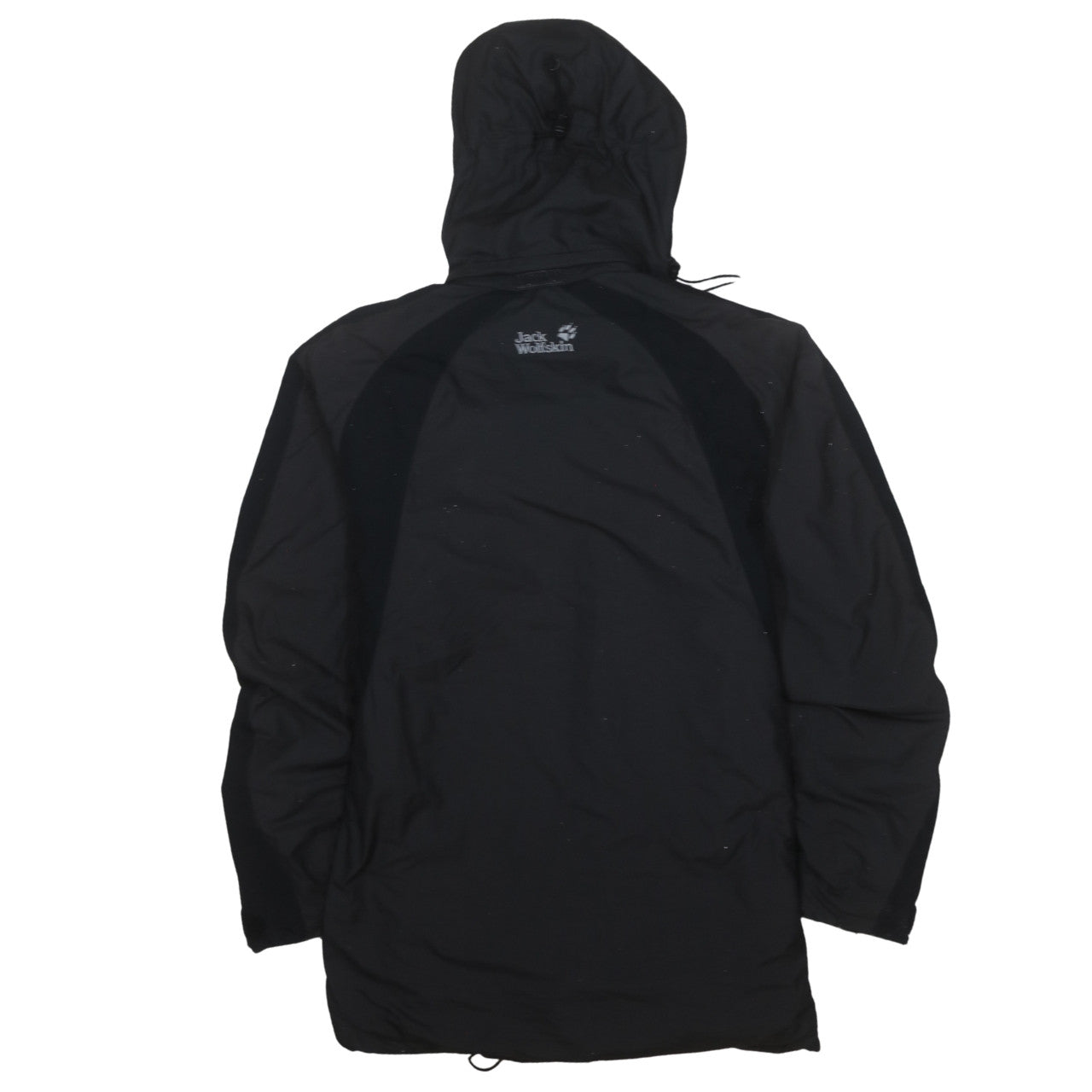 Jack Wolfskin Men's Black XS Waterproof Hooded Parka Jacket