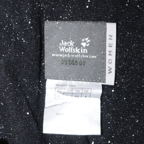 Jack Wolfskin Men's Black XS Waterproof Hooded Parka Jacket