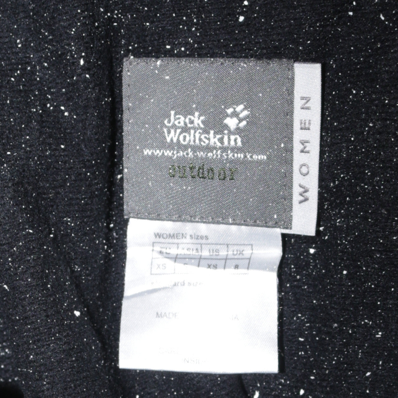 Jack Wolfskin Men's Black XS Waterproof Hooded Parka Jacket