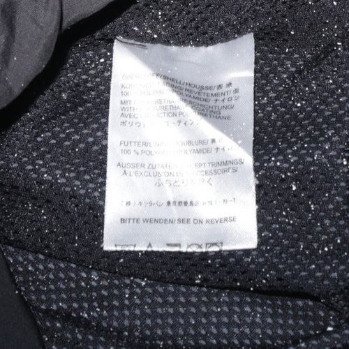 Jack Wolfskin Men's Black XS Waterproof Hooded Parka Jacket