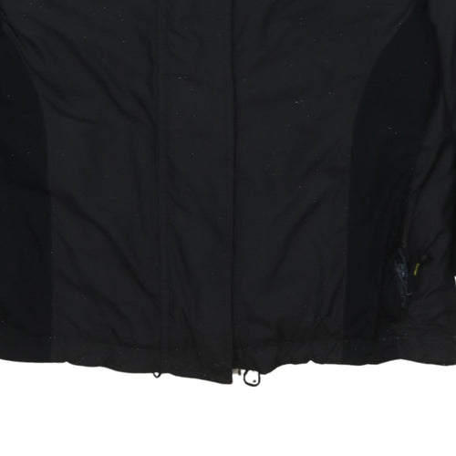 Jack Wolfskin Men's Black XS Waterproof Hooded Parka Jacket