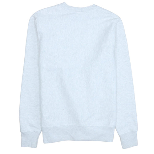 Champion Men's Grey Small Reverse Weave College Sweatshirt