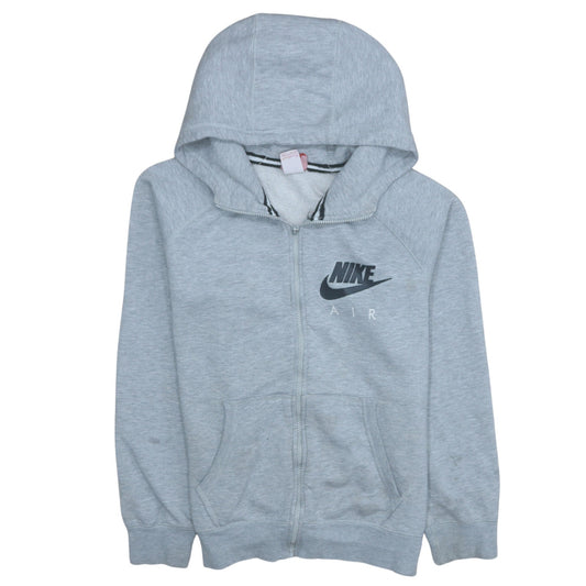 Nike Men’s Grey Full Zip Hoodie XL Sportswear Sweatshirt