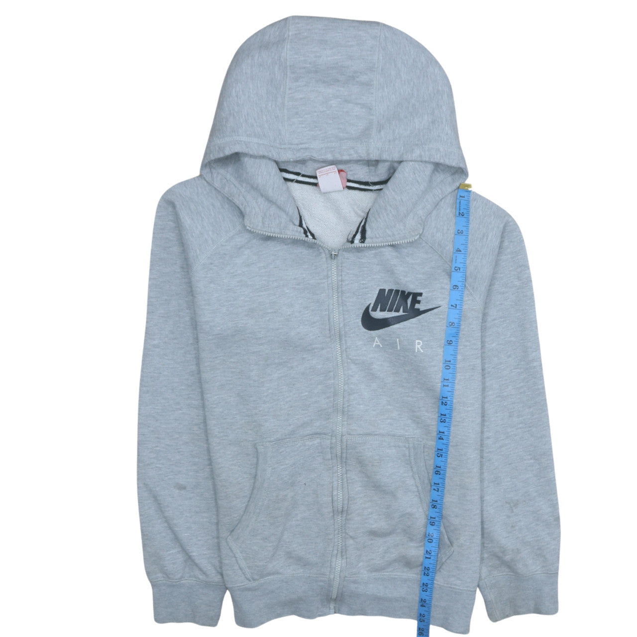 Nike Men’s Grey Full Zip Hoodie XL Sportswear Sweatshirt