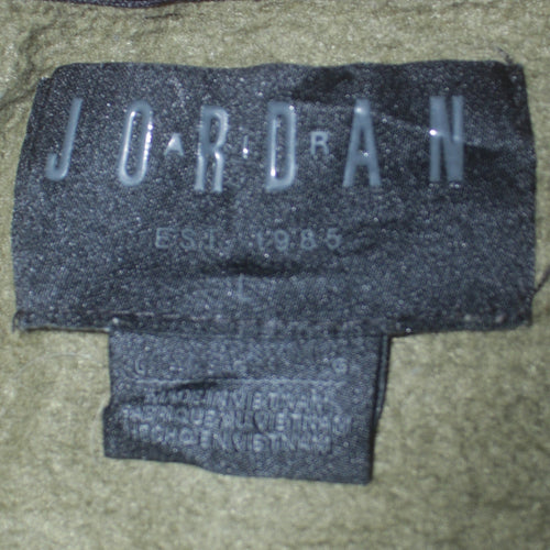 Jordan Boys Green Black Sweatshirt Crew Neck Fleece Regular Fit 10-11 Years