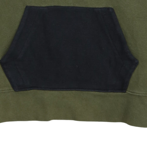 Jordan Boys Green Black Sweatshirt Crew Neck Fleece Regular Fit 10-11 Years