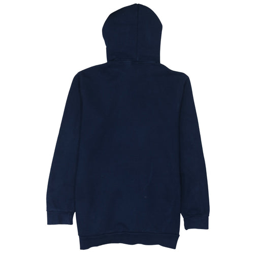 Adidas Men's Blue Pullover Hoodie M Regular Fit Sports Sweatshirt