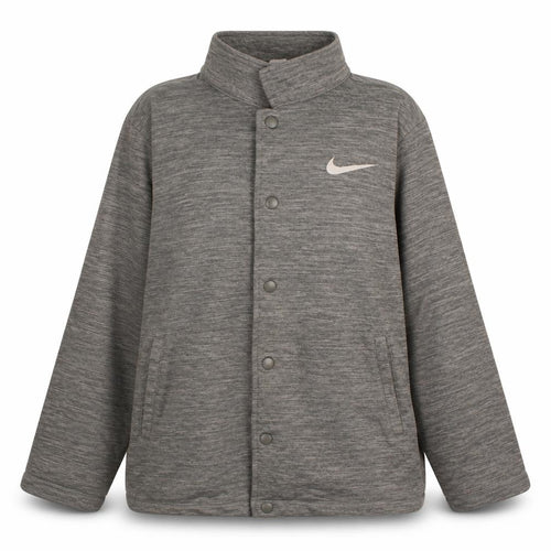 Nike Womens Grey Therma-Fit L Sports Jacket Water Resistant Lined