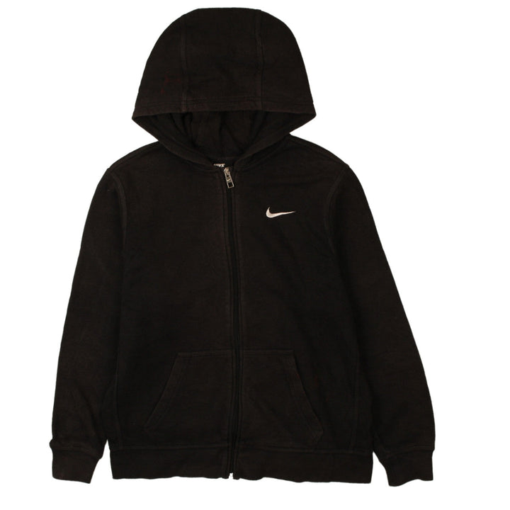 Nike Boys Black Full Zip Fleece Hoodie XL 13-15 Years Sportswear