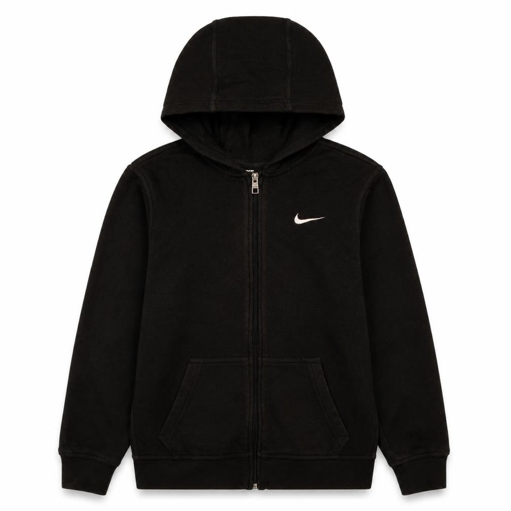 Nike Boys Black Full Zip Fleece Hoodie XL 13-15 Years Sportswear