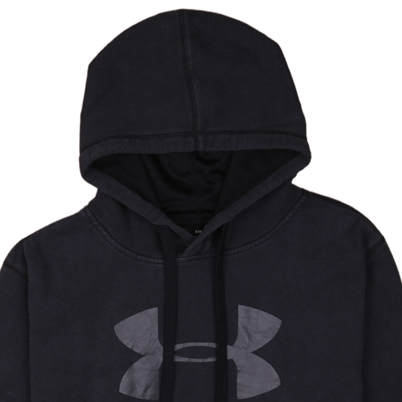 Under Armour Men's Black 2XL Pullover Hoodie ColdGear Fitted