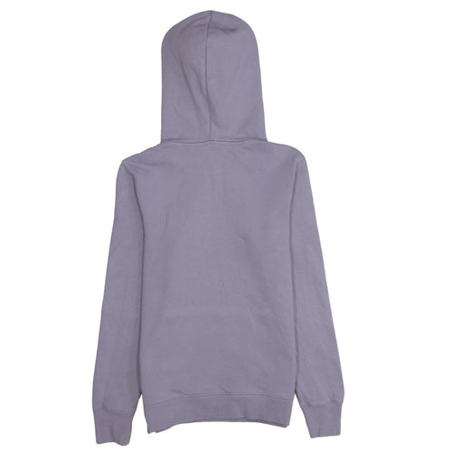 The North Face Womens Lilac Pullover Hoodie Size S Floral Logo